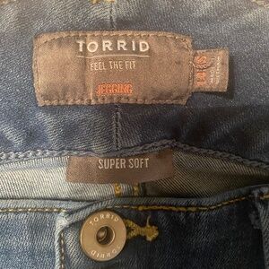 Torrid like  new jeggings.  Size 14 XS